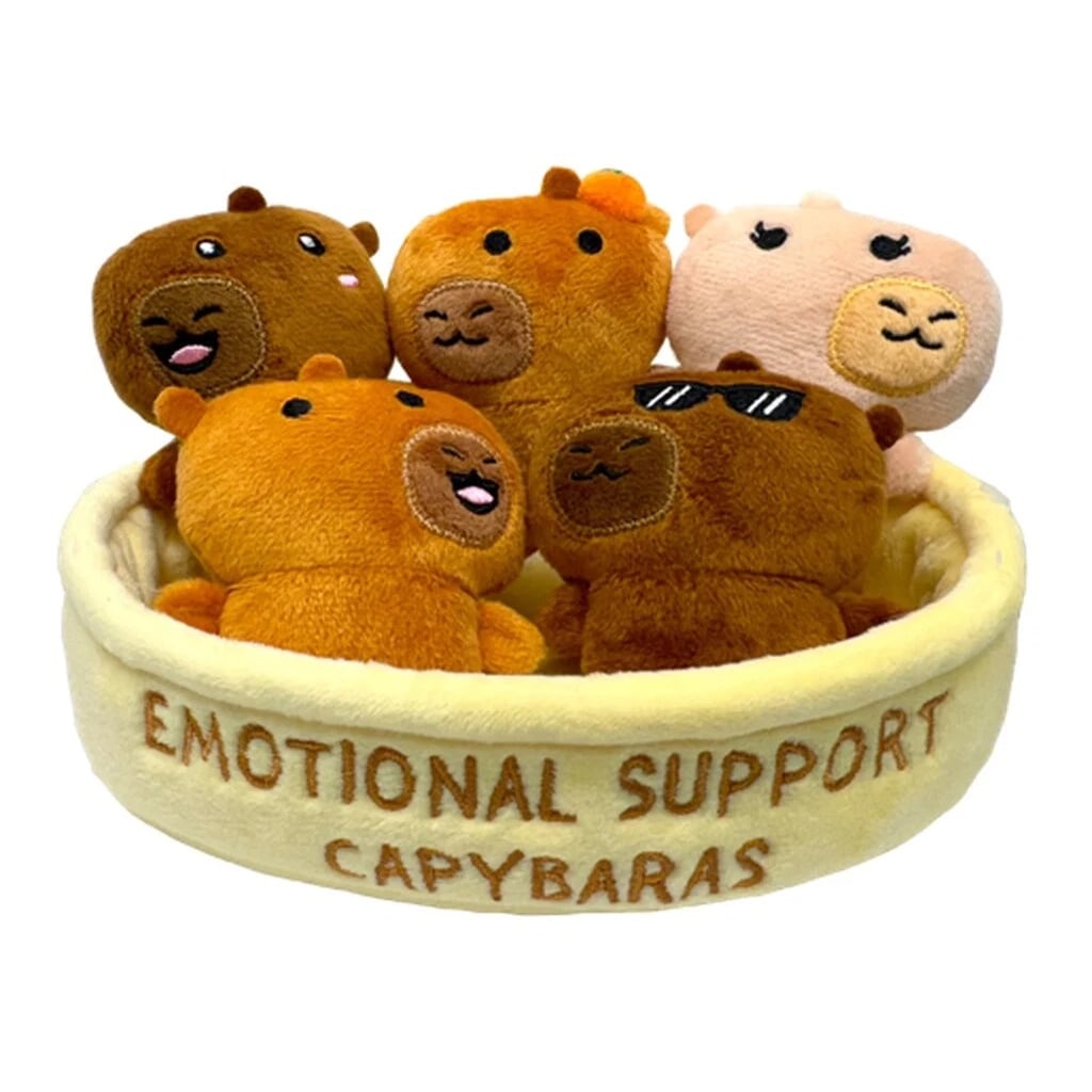 Capybaras i Kurv