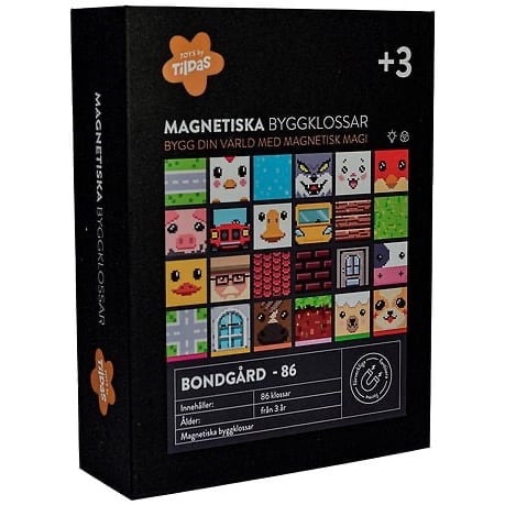 Magnetiske Byggeklodser Bondgården