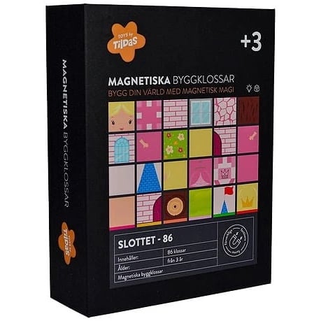 Magnetiske Byggeklodser Slottet