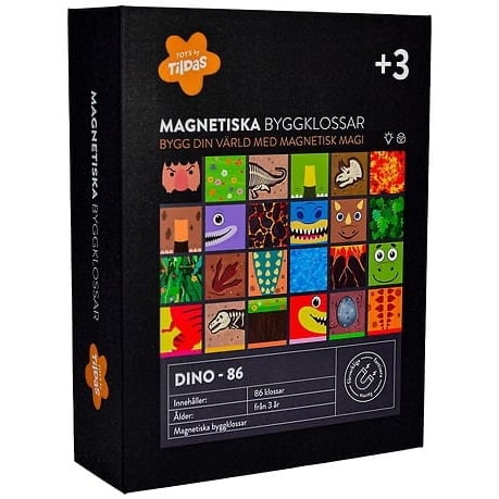 Magnetiske Byggeklodser Dino