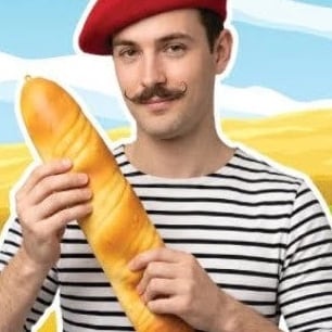 Jumbo Squeeze Baguette (37 cm)