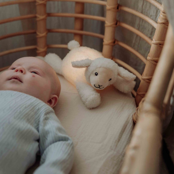 Rosie Plys Natlampe i Beige
