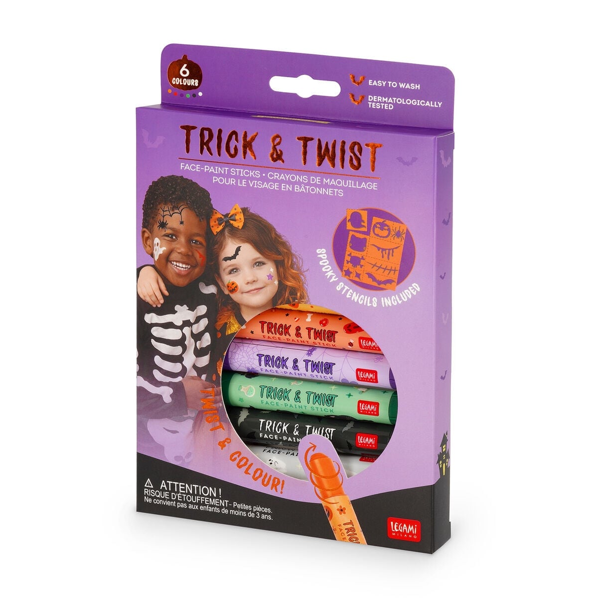 Ansigtsmaling Trick & Twist