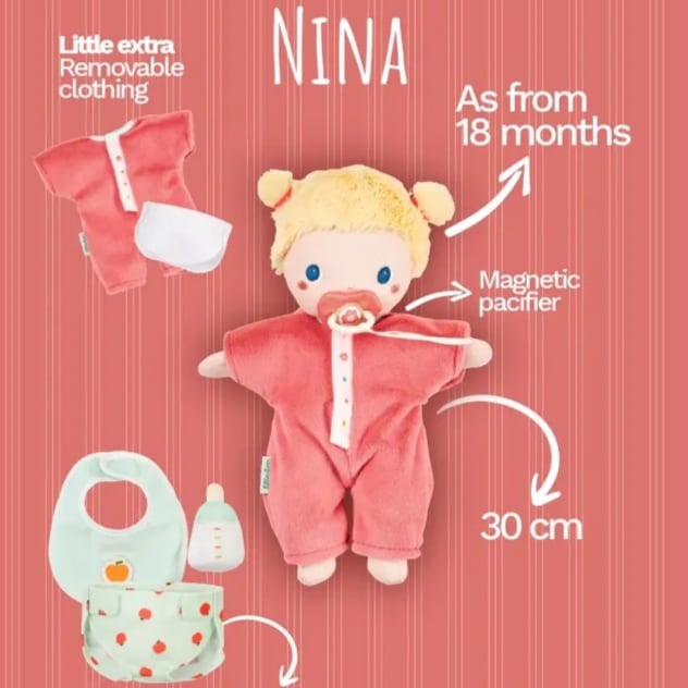 Dukke Baby Nina (Str. 30cm)
