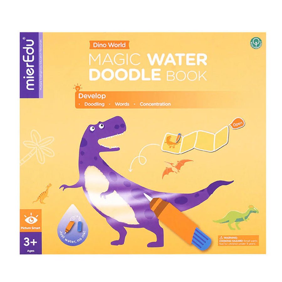 mierEdu Mal Med Vandmalebog, Dinosaur